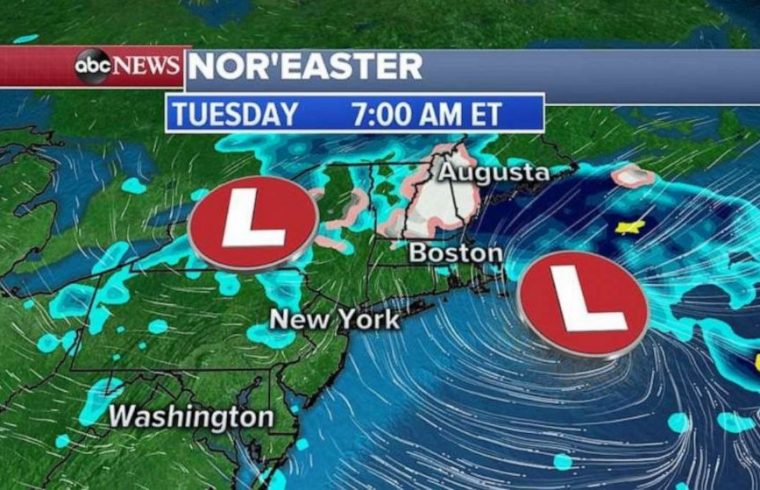 Noreaster to bring chilly rain, snow to parts of New England ...